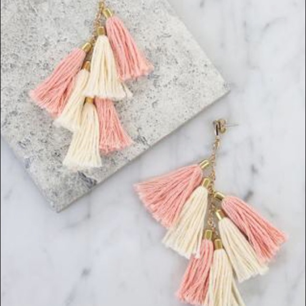 Ettika Day Dreamer Tassel Earrings